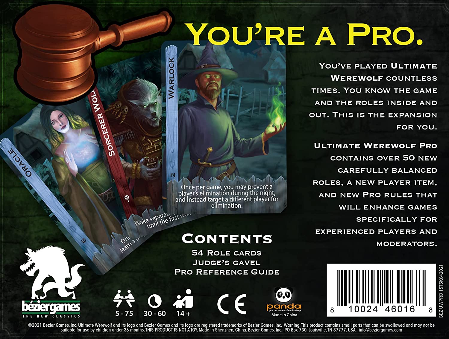 Ultimate Werewolf : Pro Expansion